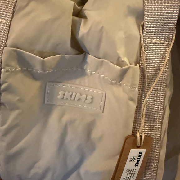 SKIMS Handbags - SKIMS Cream Quilted Bag